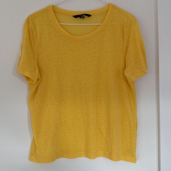 Yellow Vero Modo Tee - Picture 1 of 2